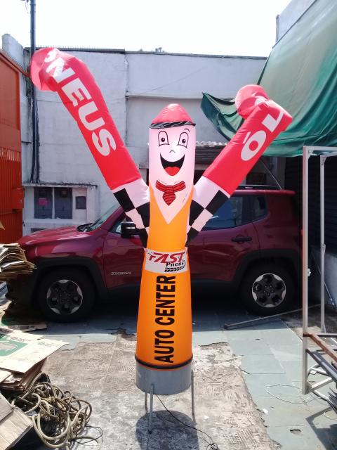 Boneco do posto personalisado FAST PNEUS - 426