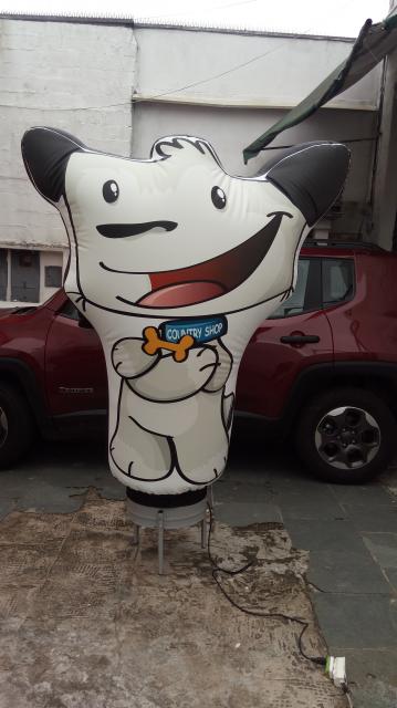 Cachorro gordo Inflável - 9